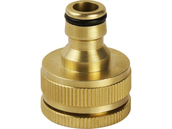 konektor na kohoutek, 1/2"-3/4", MOSAZ, EXTOL PREMIUM 8876021