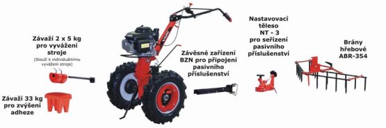 Rozpad sestavy pro vláčení