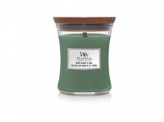 WoodWick Mint Leaves & Oak 275 g svíčka váza střední 39969