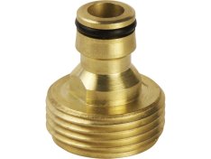 adaptér vnější závit, 3/4", MOSAZ, EXTOL PREMIUM 8876031