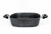 PROTITAN Univerzální pekáč linie Granit černý 28x28x8cm neindukční 4,3l