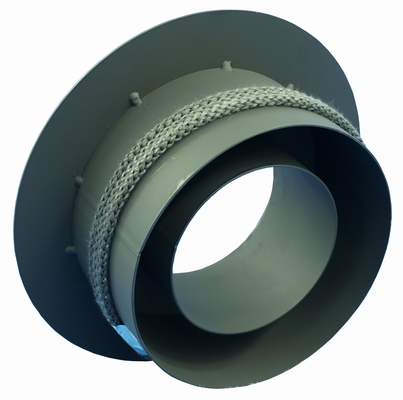 Redukce kouřovodu 180 / 120 / 1,5 mm s ružicí a těsnící šňůrou do keramického komína