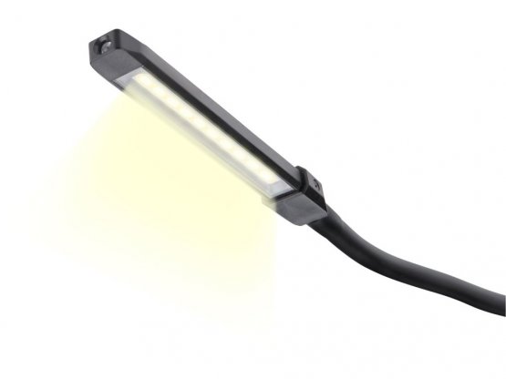 EXTOL světlo pracovní ohebné 500lm USB nabíjení 500lm COB + 140lm LED