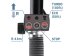 EXTOL PREMIUM Transportér s pojezdem aku 200l 54V Li-ion 15Ah 8891591