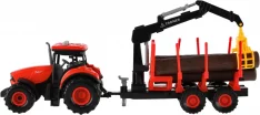 TEDDIES traktor Zetor s vlekem a nákladním ramenem
