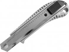 EXTOL CRAFT nůž ulamovací celokovový s výztuhou, 18mm, Auto-lock 80049