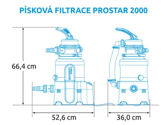 MARIMEX filtrace písková ProStar 2000 10604331