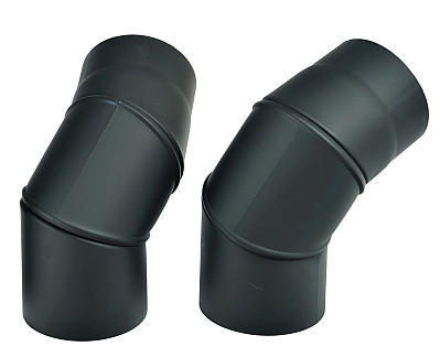 Koleno kouřové pr. 120 / 1,5 mm stavitelné 0 - 90 st.
