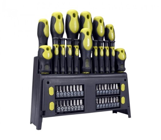 EXTOL CRAFT šroubováky s hroty sada 49ks CrV 53146