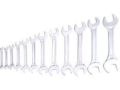 EXTOL CRAFT klíče ploché, sada 12ks, 6-32mm 6133B