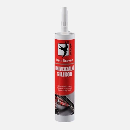 Univerzální silikon 310ml bílý Den Braven