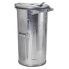 MEVA popelnice 110 L pozinkovaná
