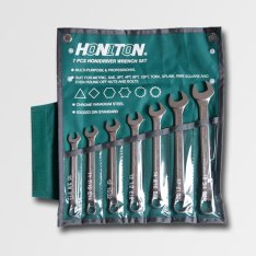 Honiton sada 7dílů očkoplochých klíčů v textilním obalu HCW11507