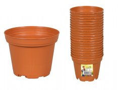 Nohel Garden Květník CLASSIC TOD lehčený plastový 6cm 20ks terakota