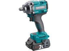 EXTOL INDUSTRIAL Utahovák rázový 1/2" aku SHARE20V 2Ah 8791814