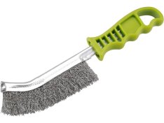 NEREZ, EXTOL CRAFT 960018 kartáč nerezový, plastová rukojeť, 240mm, vlnitý drát S 0,3mm