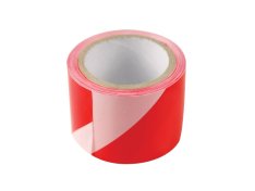 EXTOL CRAFT 9568 páska výstražná červeno-bílá ZÁKAZ VSTUPU, 75mm x 250m, PE