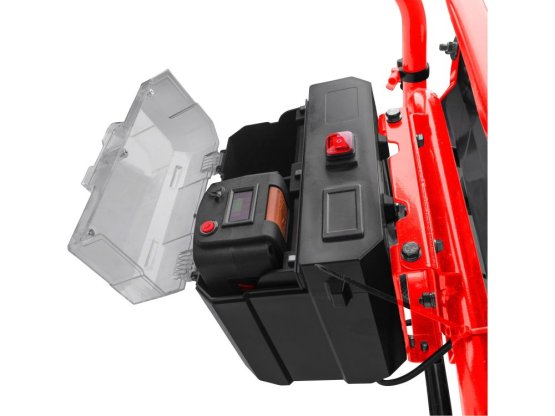 EXTOL PREMIUM Dvoukolák nákladní s převodovkou aku 300l 40V 6Ah 8891592