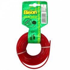 BISON struna 1,3 mm / 15 m profi červená