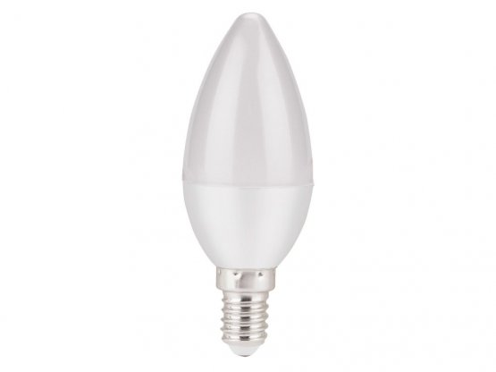 EXTOL LIGHT žárovka LED svíčka, 5W, 410lm, E14, teplá bílá 43021
