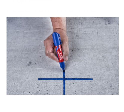 MILWAUKEE popisovač modrý na kov, plast, dřevo, beton INKZALL 4932471557