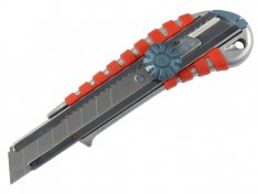nůž ulamovací kovový s kovovou výztuhou a kolečkem, 18mm, 8855014 EXTOL PREMIUM