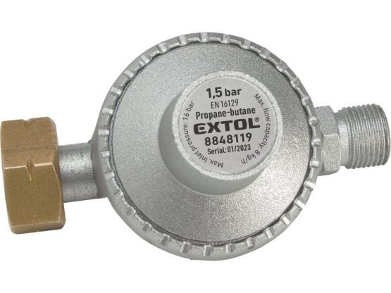 EXTOL PREMIUM Regulátor tlaku propan-butan 1,5bar výstupní závit G3/8"L 8848119