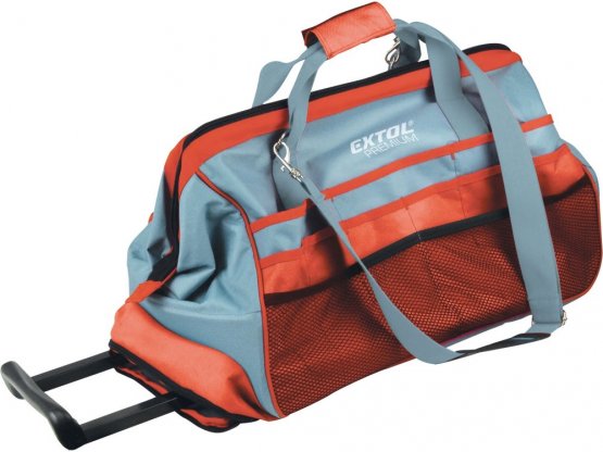 EXTOL PREMIUM taška na nářadí na kolečkách, 51x29x36cm, 29 kapes, nylon 8858024