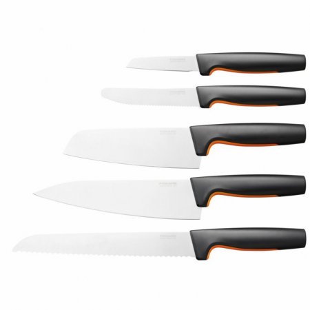 Fiskars Functional Form sada nožů 5ks s plastovým blokem 1057554