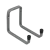 DOMAX hák "U" dvojitý 160x120mm H2U160 5823 DMX