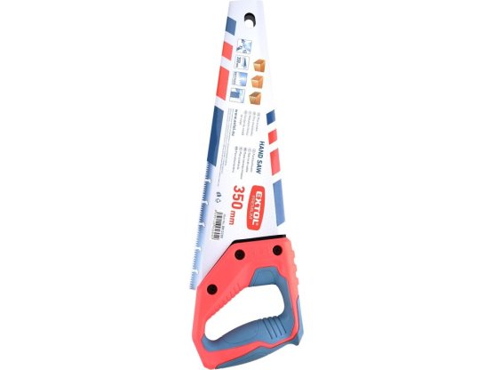 EXTOL PREMIUM 8812200 pila ocaska, 350mm, 9 zubů na 25mm, trojbroušené tvrzené zuby