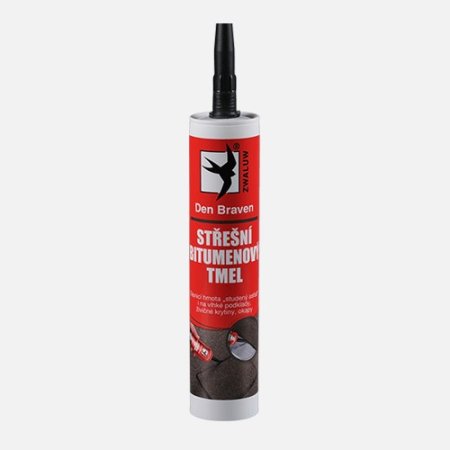 Střešní bitumenový tmel 310ml černý Den Braven