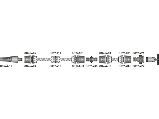 Konektor na kohoutek 3/4" - 1", EXTOL PREMIUM 8876422