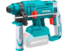 TOTAL Kladivo vrtací a sekací AKU SDS+ 20V Li-ion bez baterie a nabíječky TRHLI2201