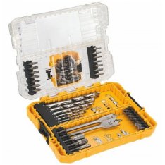 DEWALT sada vrtáků a bitů 55ks TOUGH CASE+ DT70757-QZ