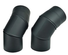 Koleno kouřové pr. 120 / 1,5 mm stavitelné 0 - 90 st.
