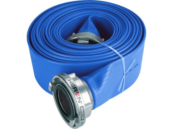 HERON hadice PVC 3" / 10m se spojkami B75 modrá 8898116