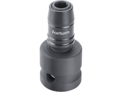 adaptér rázový 1/2" čtyřhran na hroty 1/4", Quick-Lock, CrMoV 4790002