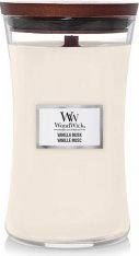 WoodWick Vanilla Musk 609 g svíčka váza velká 41084