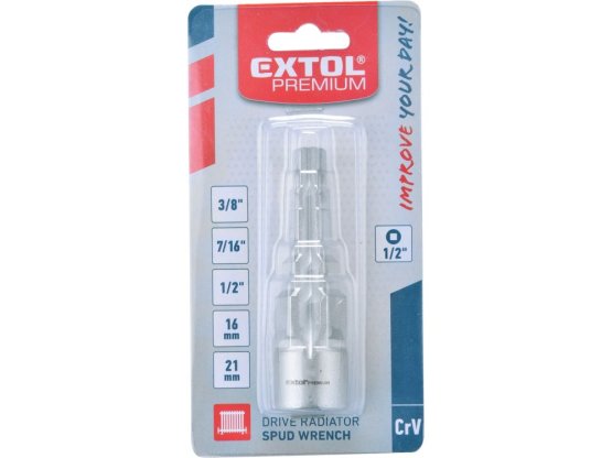 EXTOL PREMIUM klíč na radiátory pětistupňový, 1/2" 8816200