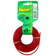 BISON struna 2,7 mm / 15 m profi červená