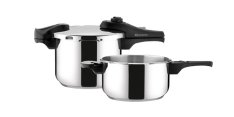 TESCOMA tlakový hrnec BIO EXCLUSIVE+ DUO 4 a 6 l 701710