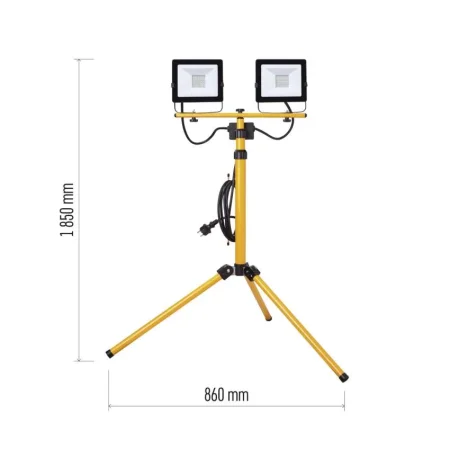 EMOS LED reflektor hobby slim 2x 30W + stojan 1531223120