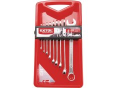 EXTOL PREMIUM Klíče očkoploché sada 9ks 6352