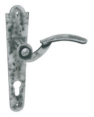 MP Kování kované TILLY PZ 90mm šedé klika/klika otvor pro vložku