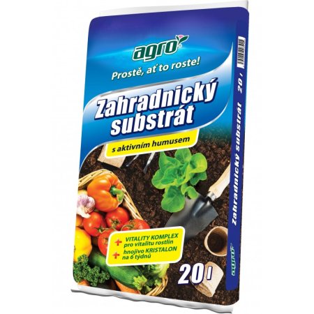 AGRO Zahradnický substrát 20 L