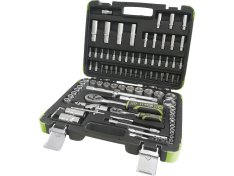 EXTOL CRAFT hlavice nástrčné sada 94ks, CrV, 1/4" a 1/2" 918094