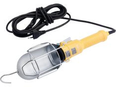 EXTOL LIGHT světlo závěsné se svorkou 230V 5m kabel E27 43290