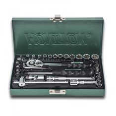 Honiton sada hlavic 1/4” 33 dílů H1133