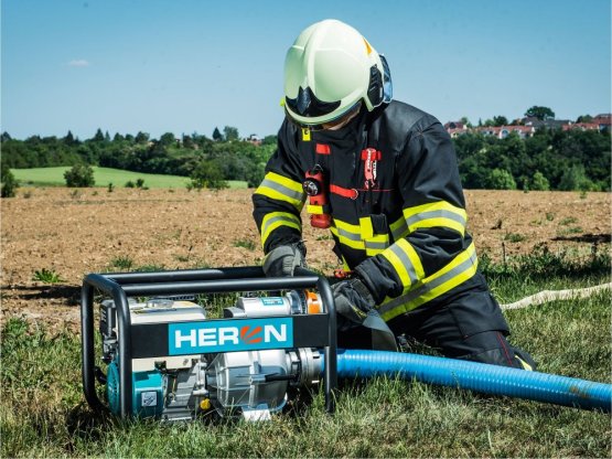 HERON čerpadlo motorové kalové 6,5HP, 1300l/min 8895105